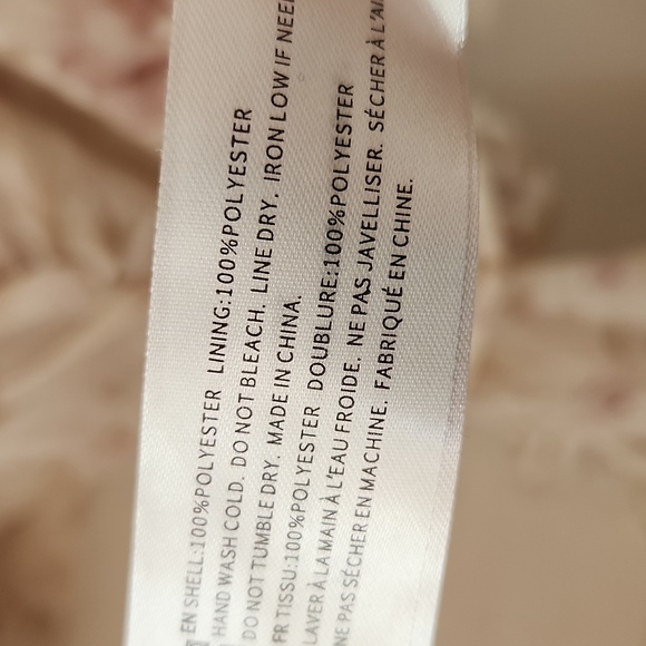 En Saison Floral Kika Cut Out Midi Dress sz Med - Picture 8 of 9